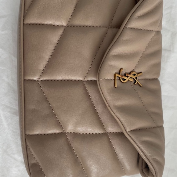 authentic YSL quilted puffer clutch - Picture 8 of 10
